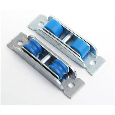 גלגלת רולר חריץ כפול לחלון דלת הזזה