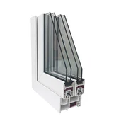 משקופים מזכוכית הזזה UPVC